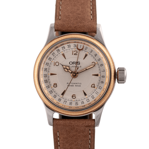 Montre Oris - Montre Pointer Date 7400C 58 Facettes TOT-11949