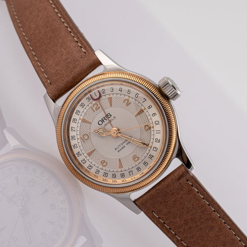 Montre Oris - Montre Pointer Date 7400C 58 Facettes TOT-11949