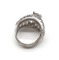 Bague 47 Bague Toi & Moi en platine avec diamants taille ancienne 58 Facettes BOV/260061