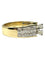 Bague 54 Bague solitaire en or jaune 18K et diamants, 3,10 ct 58 Facettes 2249