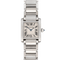 Cartier - Montre Tank Française SM, cadran ivoire à chiffres romains