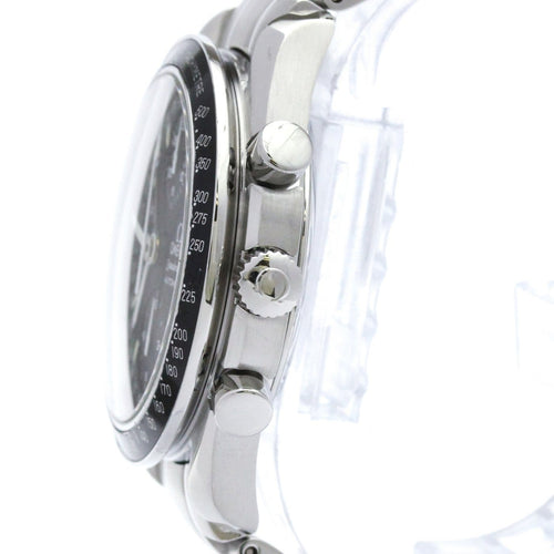 Montre Omega - Montre Speedmaster chronographe automatique Date/Day-Date en acier inoxydable 58 Facettes krh9pdnjoh