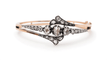 Bracelet Bracelet Napoléon III - Or rose, argent et diamants, XIXe siècle 58 Facettes 32756