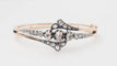 Bracelet Bracelet Napoléon III - Or rose, argent et diamants, XIXe siècle 58 Facettes 32756