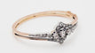 Bracelet Bracelet Napoléon III - Or rose, argent et diamants, XIXe siècle 58 Facettes 32756