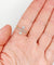 Bague 68 Bague toi et moi en or 18k et platine, diamants taille ancienne, 1900 58 Facettes A07892