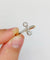 Bague 68 Bague toi et moi en or 18k et platine, diamants taille ancienne, 1900 58 Facettes A07892