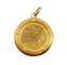 Pendentif Pendentif porte-photo en or 18k, couronne, Art nouveau, vers 1910 58 Facettes A07896