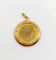 Pendentif Pendentif porte-photo en or 18k, couronne, Art nouveau, vers 1910 58 Facettes A07896