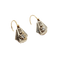 Boucles d'oreilles Dormeuses - Boucles d’oreilles Art déco en or 18k avec quartz blanc, vers 1910 58 Facettes A07897