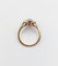 Bague 51.5 Bague marquise ancienne en or 18k et platine, saphir et diamants, vers 1920 58 Facettes A07898
