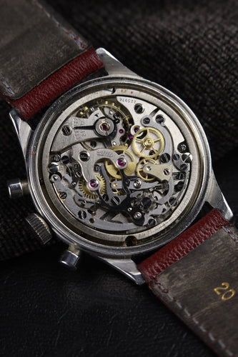 Montre Tissot - Chronographe réf. 6220-5, calibre C27-41, vers 1940 58 Facettes SW-TIS-6220-5-BLK