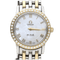 Omega - Montre De Ville Prestige pour femme, quartz, or jaune et acier