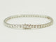 Bracelet Bracelet rivière en or blanc 18 carats avec diamants, environ 5 ct 58 Facettes F4890