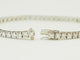 Bracelet Bracelet rivière en or blanc 18 carats avec diamants, environ 5 ct 58 Facettes F4890