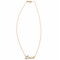 Collier Collier « Love » en or rose 18k avec diamants taille brillant 58 Facettes CL343