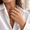 Bague 53 Solitaire - Bague en or blanc 18 carats, diamant brillant de 2,05 ct 58 Facettes 1.0001261/1