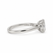 Bague 53 Solitaire - Bague en or blanc 18 carats, diamant brillant de 2,05 ct 58 Facettes 1.0001261/1