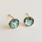 Boucles d'oreilles Love More - Boucles d’oreilles en or 18k et saphirs bleu-vert 58 Facettes GER1041GN_20261007