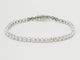 Bracelet Bracelet rivière en or blanc 18 carats avec diamants, environ 3 ct 58 Facettes 31743