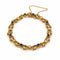 Bracelet Bracelet articulé en or jaune 750‰, saphirs et diamants 58 Facettes 260259R