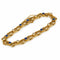 Bracelet Bracelet articulé en or jaune 750‰, saphirs et diamants 58 Facettes 260259R