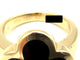 Bague 55 Van Cleef & Arpels Pure Alhambra - Bague en or jaune 18k et onyx 58 Facettes VCA BG 1056