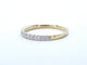 Bague 53 Bague en or 14 carats (585) et diamants 58 Facettes 2622