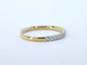 Bague 53 Bague en or 14 carats (585) et diamants 58 Facettes 2622