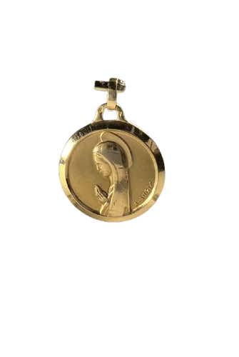 Pendentif Augis - Médaille en or 18 carats 58 Facettes 275
