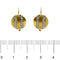Boucles d'oreilles Boucles d’oreilles - Monachella en or jaune 18 ct et diamants 58 Facettes 38429
