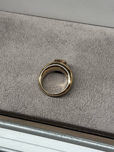 Bague 53.5 Chaumet - Bague Lien en or 18k rose, blanc et jaune 58 Facettes Bague Chaumet