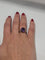 Bague 53 Bague en or 750 millièmes deux tons avec améthyste 58 Facettes Bague_011