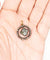 Pendentif Pendentif victorien - Or rose 18k et argent, diamants taille rose, vers 1820 58 Facettes A07817