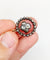 Pendentif Pendentif victorien - Or rose 18k et argent, diamants taille rose, vers 1820 58 Facettes A07817