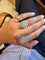 Bague 49 Bague Marguerite Art déco en platine et or blanc 18k, diamants 58 Facettes :mm