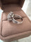 Bague 49 Bague Marguerite Art déco en platine et or blanc 18k, diamants 58 Facettes :mm