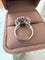 Bague 49 Bague Marguerite Art déco en platine et or blanc 18k, diamants 58 Facettes :mm