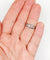 Bague 51.5 Bague jarretière Art déco en platine et diamants taille rose, vers 1920 58 Facettes A07907