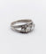 Bague 51.5 Bague jarretière Art déco en platine et diamants taille rose, vers 1920 58 Facettes A07907