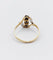 Bague 61 Bague ancienne à fleurs en or 18k et diamants taille rose 58 Facettes A07909