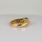 Bague 52 Bague en or jaune 18k avec topaze bleue ovale de 4 ct 58 Facettes 2609007