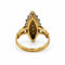 Bague 51 Bague marquise en or jaune et blanc 750‰, diamants 58 Facettes 260260R