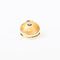 Bague 55 Bague Toi et Moi en or jaune 18k avec saphirs bleus et jaunes 58 Facettes LMB-380