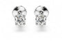 Boucles d'oreilles Éclat Absolu - Boucles d’oreilles en or blanc 18 carats, diamants taille brillant 58 Facettes F80LP26