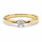 Bague 45.5 Tiffany & Co. Harmony - Bague solitaire en or jaune 18k, 0,19 ct 58 Facettes 26163
