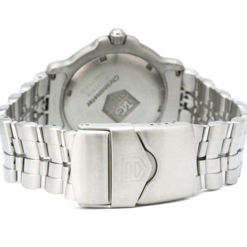 Montre TAG Heuer 6000 Chronometer - Montre chronographe en acier inoxydable 58 Facettes k1ska5x5dp