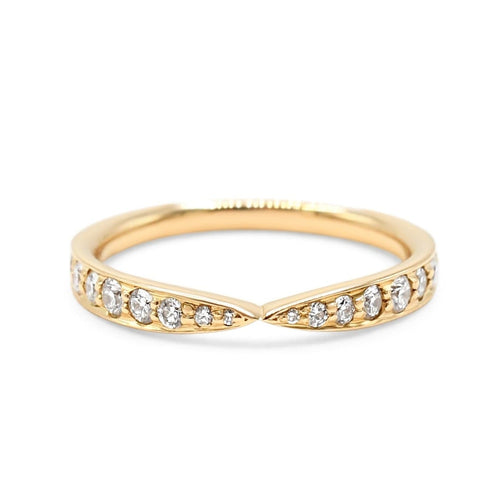 Bague 45.5 Tiffany & Co. - Bague Harmony en or jaune 18k avec diamants 58 Facettes 2635
