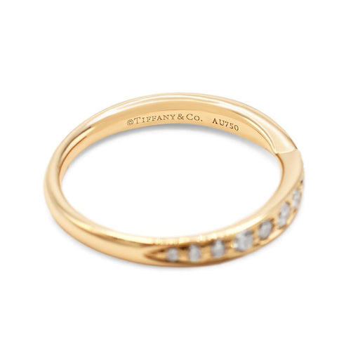 Bague 45.5 Tiffany & Co. - Bague Harmony en or jaune 18k avec diamants 58 Facettes 2635