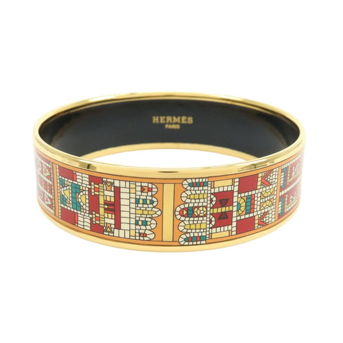 Bracelet Hermès - Bracelet jonc Caleche en émail 58 Facettes odhlqyxg25